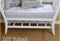 DIY Ballard Style Tufted French Mattress Cushion