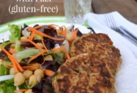 Gluten-Free Golden Flax Salmon Cakes