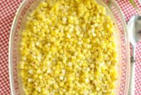 Irresistible Creamy Baked Corn
