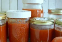 Simple Roasted Tomato Freezer Base