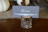 Craft Your Own Rustic Branch Place Card Holders
