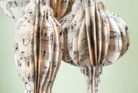 Effortless 3D Vintage Sheet Music Ornaments Guide