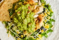 Chipotle Grilled Chicken and Avocado Salad with Corn and Black Beans