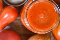 Home Canned Roasted Tomato Sauce