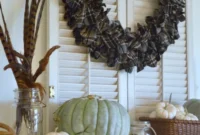 Quick and Easy DIY Fall Plaid Wreath