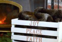 Festive Word Crate Craft