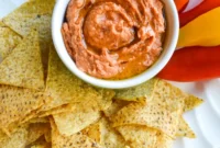 Tuscan White Bean Sun Dried Tomato Dip
