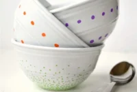 Create Your Own Custom Painted Bowl and Spoon Sets