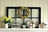 Effortless Spring Mantel Decor