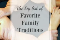 Generations of Joy: Our Family’s Annual Rituals