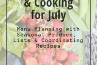 Unlocking July’s Flavors: Seasonal Recipes, Cooking Tips, and Your Free Printable