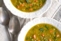 Warming Curried Red Lentil Soup in Minutes