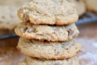 Irresistibly Soft and Chewy Whole Grain Peanut Butter Cookies