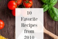 My Top 10 Recipes from 2010