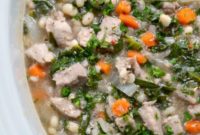 Hearty Slow-Cooked Pork and Vegetable Stew
