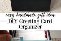 Design Your Own Greeting Card Organizer
