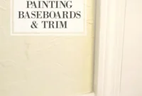 Master Baseboard and Trim Painting Effortlessly