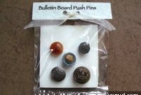 Treasured Tacks: DIY Push Pins from Vintage Buttons and Jewels