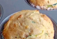 Spiced Zucchini Freezer Muffins