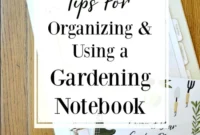 Streamline Your Garden Paperwork With a Free Organizing Notebook