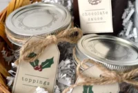 Build Your Own Sundae Gift Basket with Free Tags