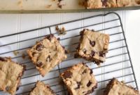 Irresistible Whole Grain Chocolate Chip Peanut Butter Bars