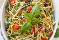 Bright & Easy Summer Pasta Salad with Tomatoes and Green Beans