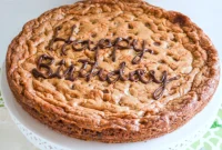 Giant Skillet Chocolate Chip Cookie Cake