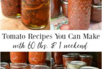 Our 3-Day Tomato Recipe Extravaganza: 60 Pounds of Flavor