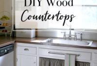 Homemade Kitchen: Crafting Wood Countertops and Pantry Essentials