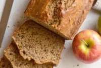 Wholesome Maple Spiced Applesauce Loaf Dairy Free