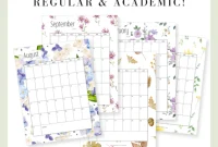 Your Free Printable 2026 Monthly and New 2025-26 Academic Calendars