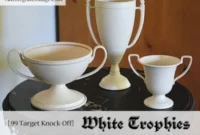 White Painted Thrift Gems