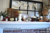 Vintage Finds, Modern Mantel