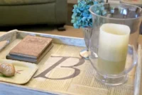 Bespoke Book Page Monogram Tray