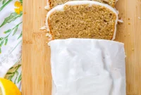 Bright Lemon Sourdough Loaf from Discard