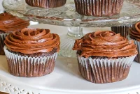 Secretly Healthy Chocolate Zucchini Cupcakes