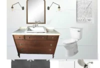 Our Farmhouse Main Bathroom Remodel Journey