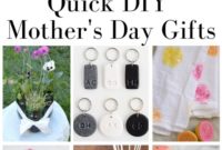 Simple DIY Gifts for Mom