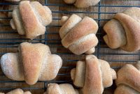 Pillowy Whole Wheat Crescent Buns