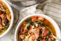 Quick Cajun Chicken Barley Harvest Soup