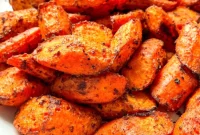 Irresistible Garlic Spiced Roasted Carrots