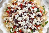 15-Minute No-Bake Greek Nachos