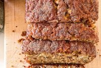 Easy Wholesome Honey Cinnamon Apple Oat Loaf