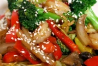 Noodle Pillow Stir Fry