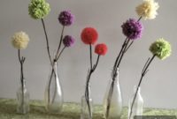 Easy and Adorable Pom Pom Flowers for Spring