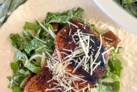 Perfect Pan-Seared Salmon Caesar