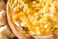 The Irresistible Cheesy Bacon Bread Bowl