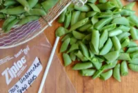 Quick and Easy No-Blanch Snap and Snow Pea Freezing