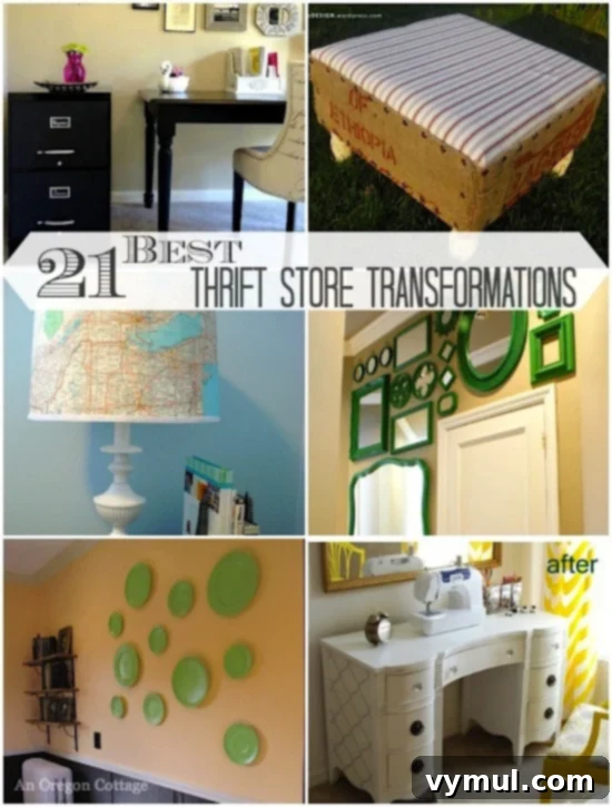 21 Genius Thrift Store Makeovers 2 21 Of The Best Thrift Store Transformations Around - An Oregon Cottage